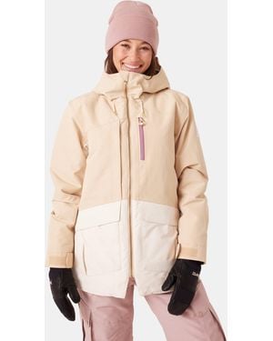 Roxy Incline Parka Jacket - Natural