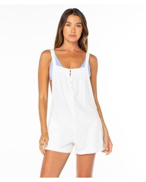 Roxy Sail & Bow Jumpsuit - White