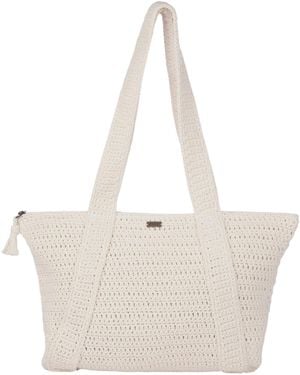 Roxy Chips And Guac Tote Bag - White