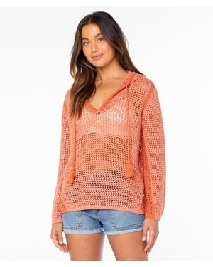 Roxy Summer Nights Contrast Tunic - Orange