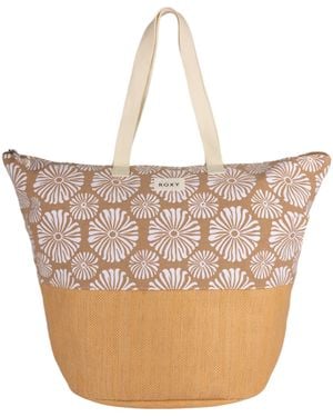 Roxy Waikiki Life Tote Bag - Brown