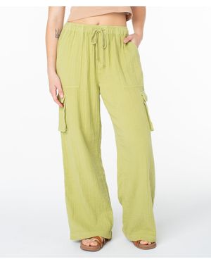 Roxy Precious Cargo Pant - Yellow