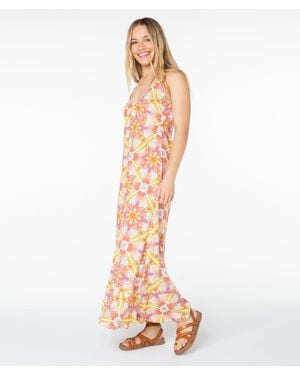 Roxy Lost Paradise Maxi Dress - White