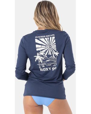 Roxy Surf City Warm Shirt - Blue