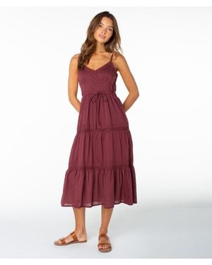 Roxy Azalea Dress - Red
