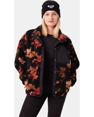 Roxy Axel Bonded Sherpa Jacket - Black