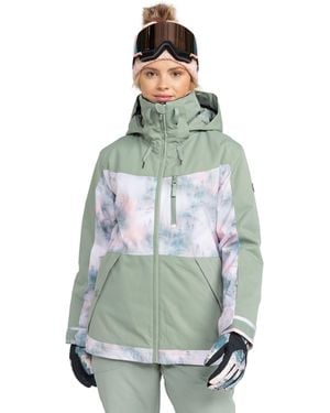 Roxy Presence Parka Jacket - Green