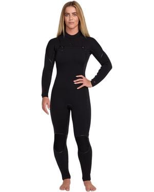 Roxy 4/3Mm Elite Xtra Warm Front Zip Long Sleeve Wetsuit - Blue