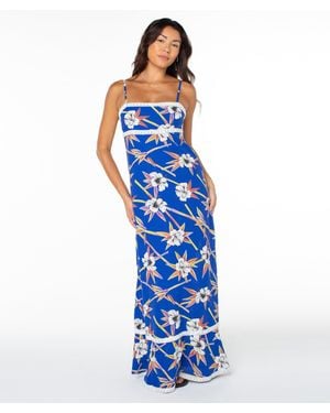 Roxy Balmy Sunset Maxi Dress - Blue