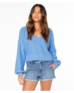 Roxy Study Hall Top - Blue
