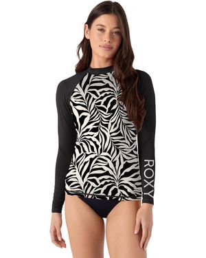 Roxy Surfer's Paradise Rashguard - Black