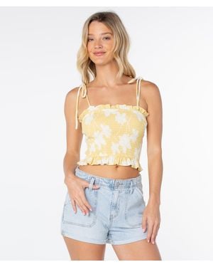 Roxy Avalon Tube Top - Blue
