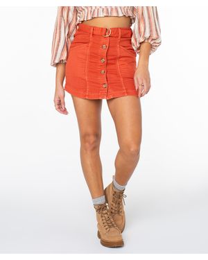 Roxy Dock Of The Bay Skirt - Orange