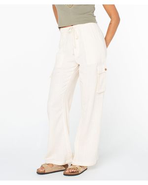 Roxy Precious Cargo Pant - White