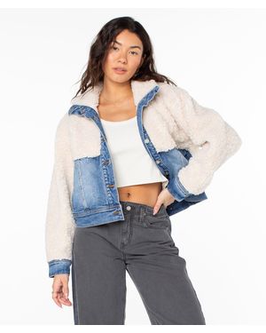Roxy Surf & Turf Denim Jacket - Blue