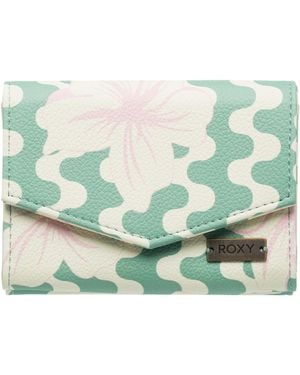 Roxy Sideral Love Bifold Wallet - Green