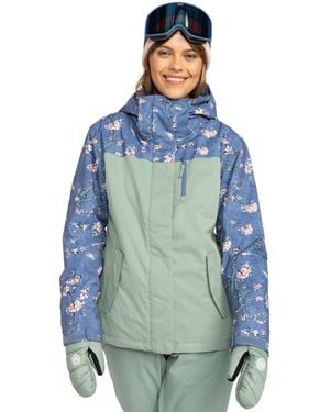 Roxy Jetty Block Jacket - Blue