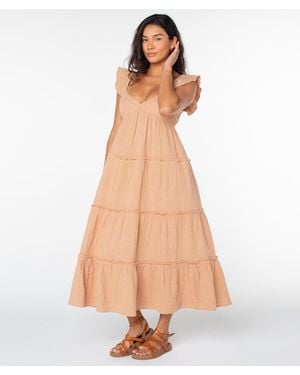 Roxy Palmy Days Midi Dress - Multicolor