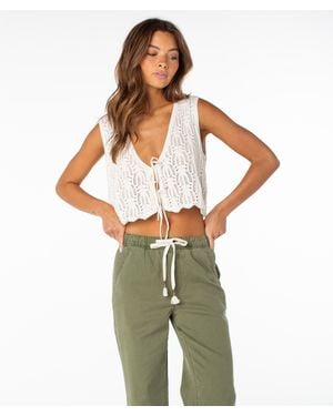 Roxy Salty Wahine Top - Green