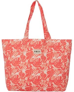 Roxy Anti Bad Vibes Tote Bag - Red