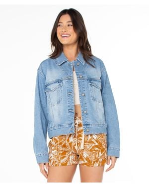 Roxy Big Wave Embroidery Jacket - Blue