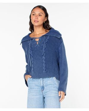 Roxy Fair Winds Long Sleeve - Blue