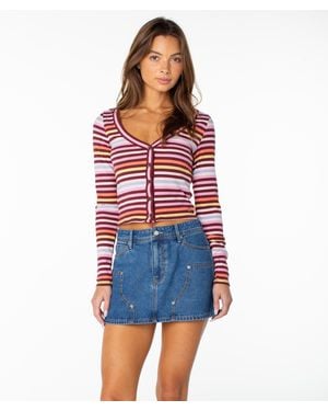 Roxy Terrace Long Sleeve Top - Blue