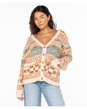 Roxy Tamarindo Cardigan - Red