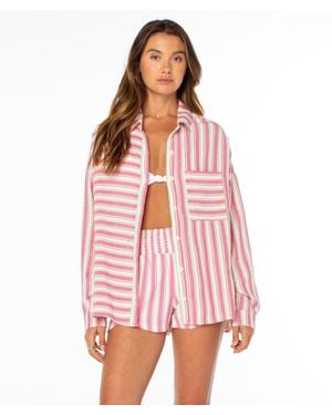 Roxy Lets Get Away Top - Red
