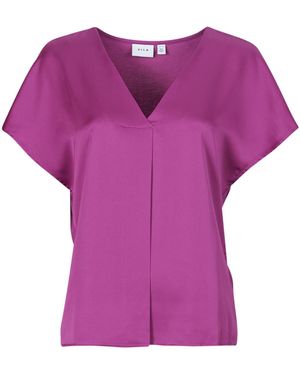 Vila Blouse Viellette - Purple