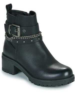 Refresh Low Ankle Boots 172918-black