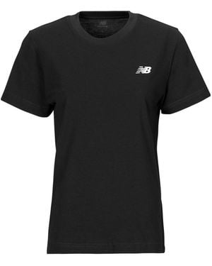 New Balance T Shirt Small Logo T-shirt - Black