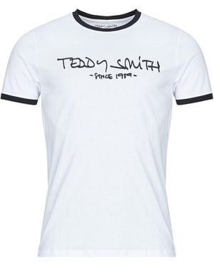 Teddy Smith T Shirt Ticlass Mc - White