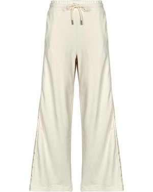 PUMA Tracksuit Bottoms Her Comfort High-waist Wide Leg Trousers - Natural