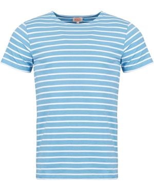 Armor Lux T Shirt Hoedic - Blue