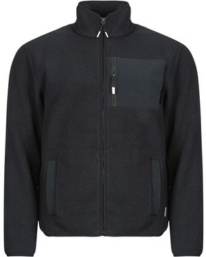 Jack & Jones Fleece Jacket Jjthatcher - Black