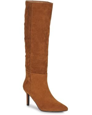 Moony Mood Heeled Boots New08 - Brown