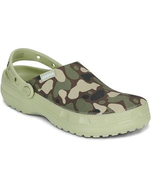 Crocs™ Clogs (shoes) Classic Crafted Camo Clog - Green