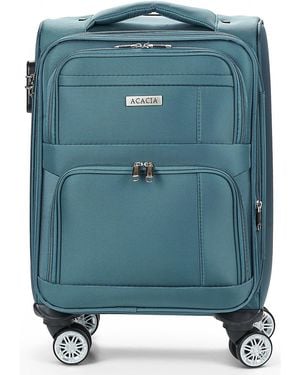 David Jones Soft Suitcase Ba-1003 Cabine - Blue