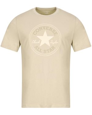 Converse T Shirt Go-to All Star Patch Standard-fit T-shirt - Natural