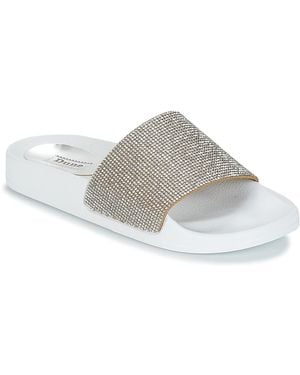 Dune Las Vegas Women's Mules / Casual Shoes In White - Grey