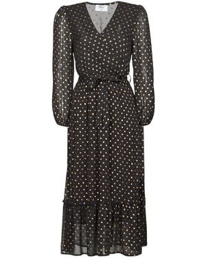 Betty London Vilette Long Dress - Black