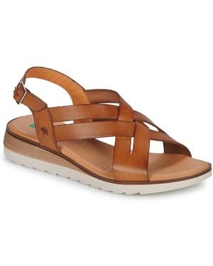 Dream in Green Wedge Sandals Galya - Brown