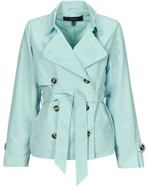 Vero Moda Trench Coat Vmzoa - Green