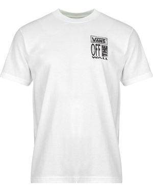 Vans T Shirt Cut And Paste Ss Tee - White