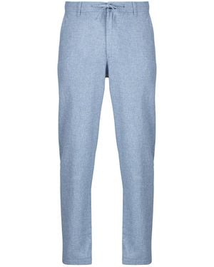 SELECTED Straight Trousers Slh172-slimtape Brody Linen - Blue