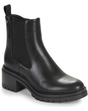 Xti Low Ankle Boots 143313-black
