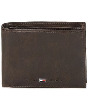 Tommy Hilfiger Johnson Cc And Coin Pocket Purse Wallet - Black