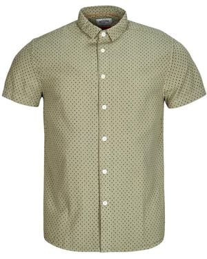 Deeluxe Short Sleeved Shirt Pagos - Green