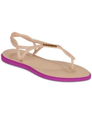 Havaianas Flat Sandals Luna Point - Pink